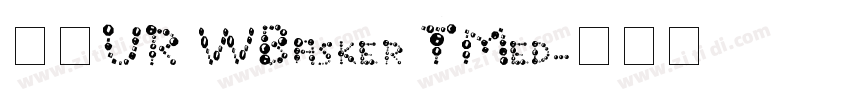 汉仪UR WBasker TMed字体转换